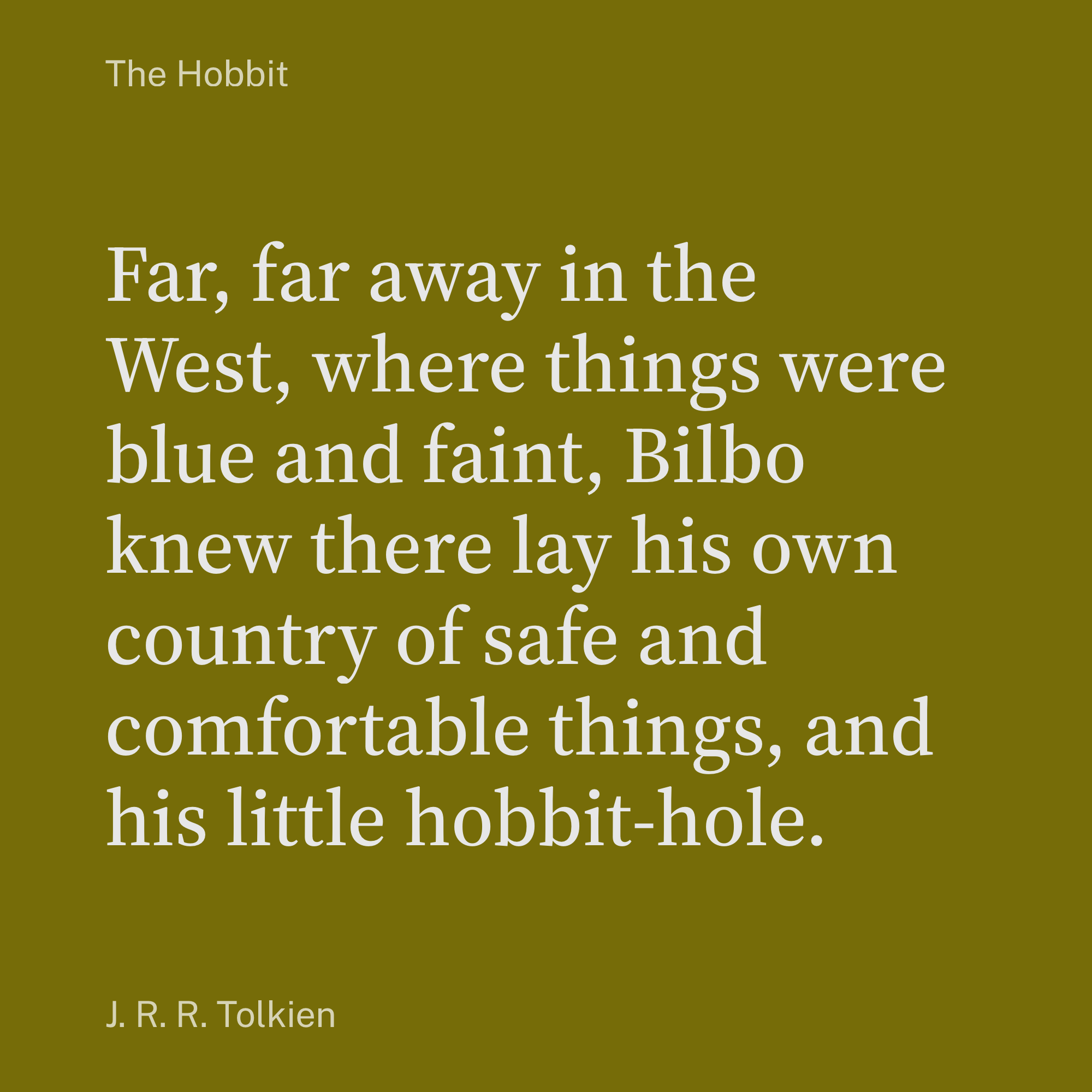 Citation The Hobbit